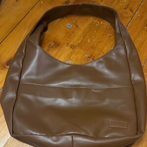 Brown Leather women Bag